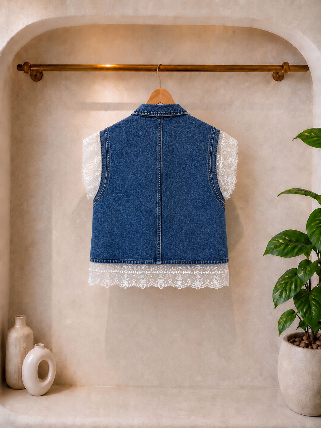 CHALECO GOLDEN DENIM