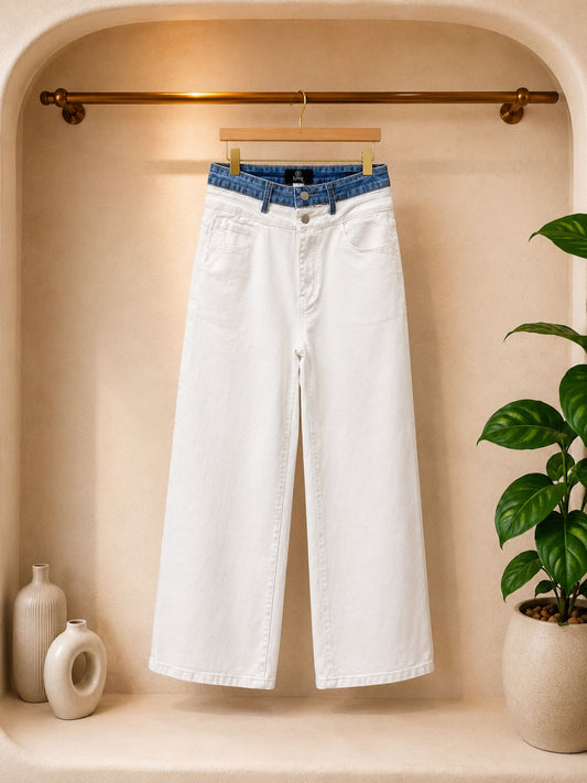 JEAN BLANCO PRENTINA DENIM