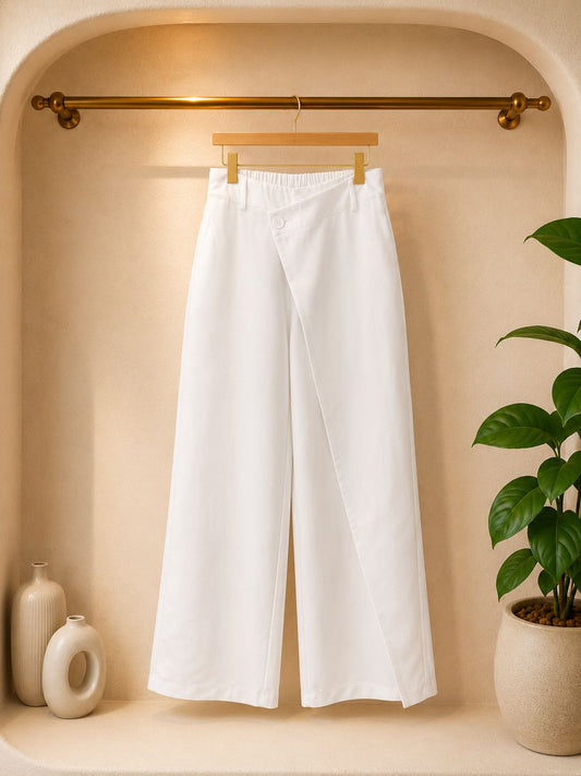 PANTALON CRUZADO BLANCO