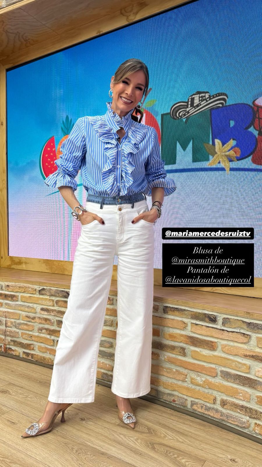 JEAN BLANCO PRENTINA DENIM