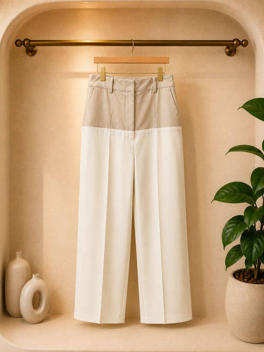 PANTALON BEIGE PRETINA CUERINA
