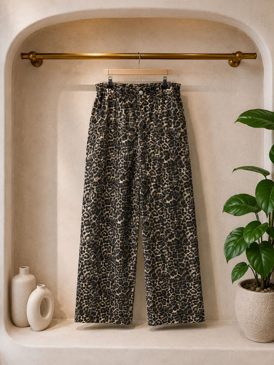 JEAN LEOPARD PRINT